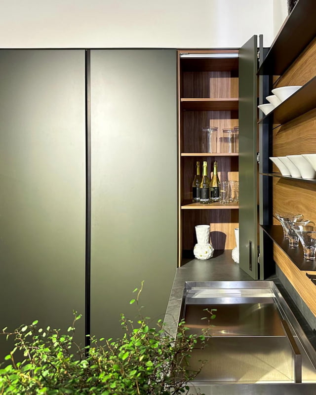 cuisine armony facades vertes