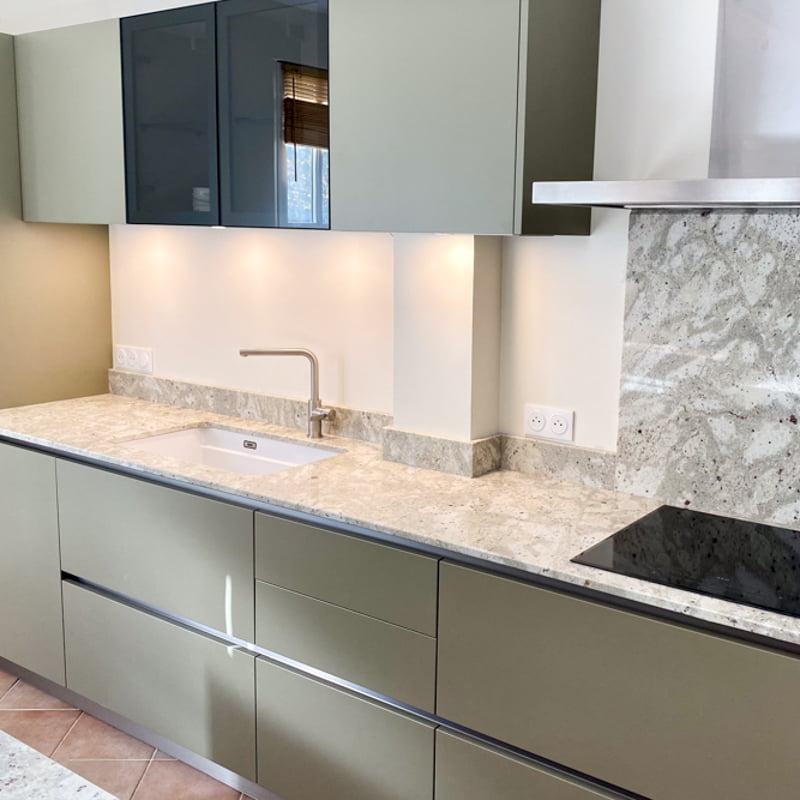 cuisine contemporaine kaki