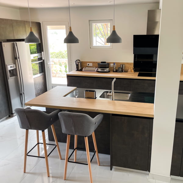 cuisine morderne avec ilot