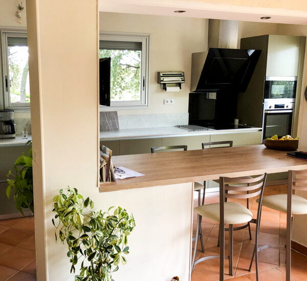 cuisine avec espace repas